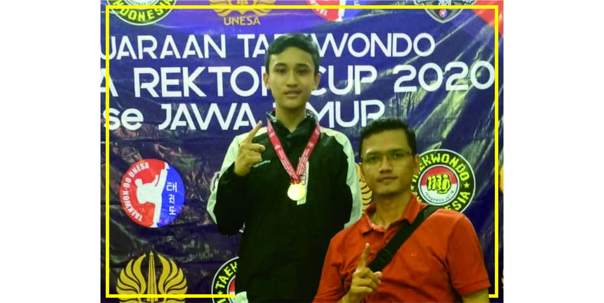 Siswa MTsN 1 Kota Malang Raih Medali Emas Taekwondo Unesa Rektor Cup 2020