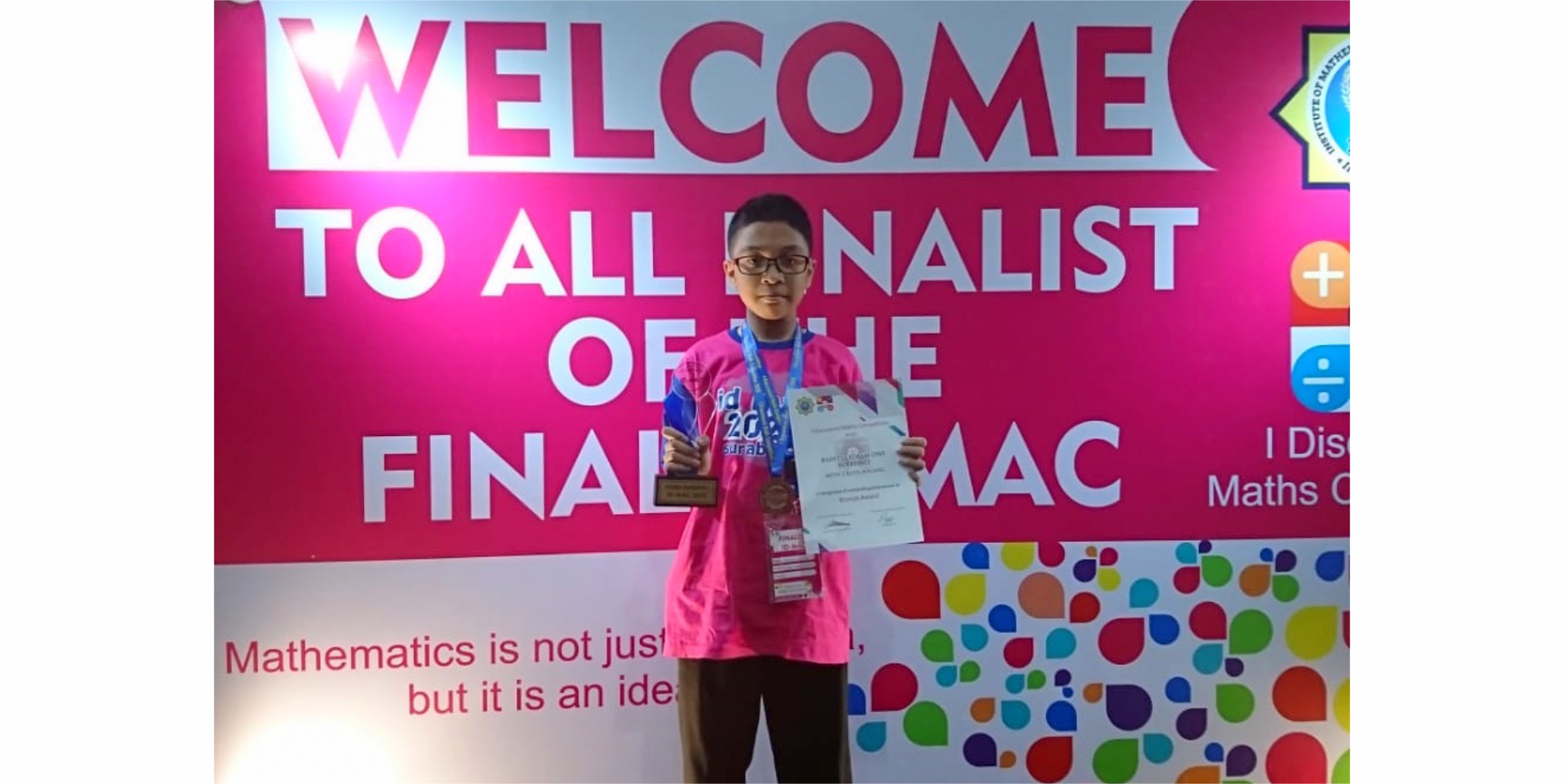 Siswa MTsN 1 Kota Malang Raih Harapan 1 Olimpiade Matematika Tingkat Nasional