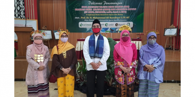Guru MTsN 1 Hadiri Deklarasi Pencanangan dan Launching Inovasi Kementerian Agama Kota Malang