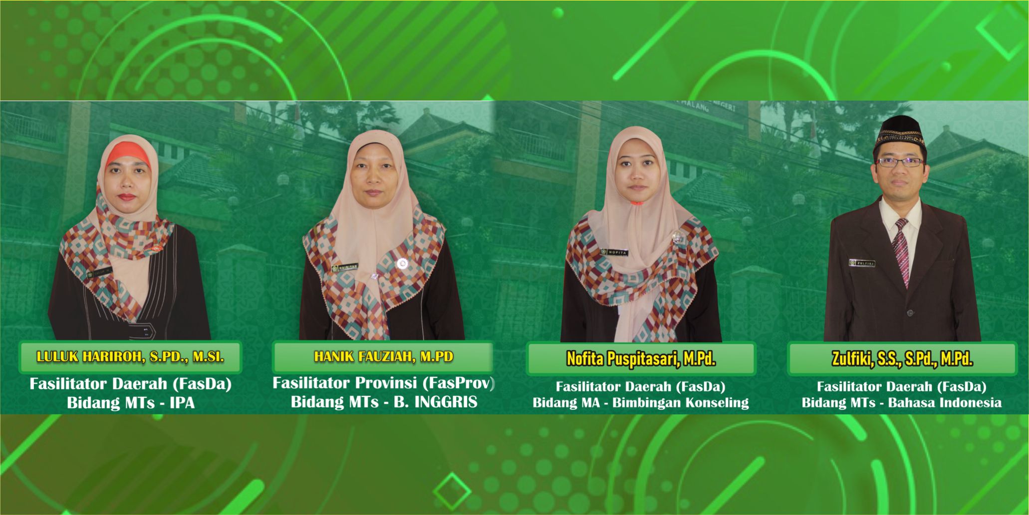 Empat Guru MTsN 1 Kota Malang Lulus Seleksi Fasilitator Provinsi dan Daerah