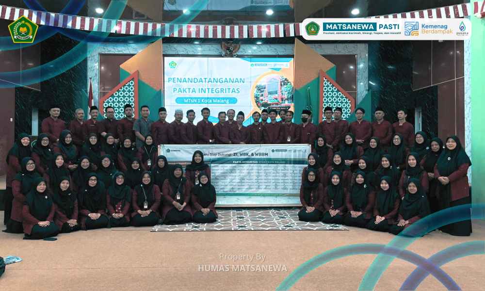 MTsN 1 Kota Malang Lolos Desk Evaluasi Tahap I ZI-WBK, Siap Melaju ke Tahap II