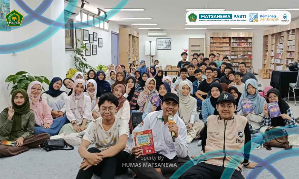 Peringati Hari Puisi Nasional 2026, Guru dan Murid MTsN 1 Kota Malang Launching Buku di Gramedia