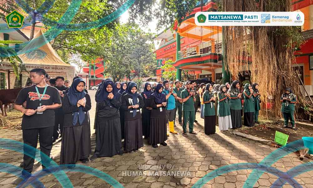 MTsN 1 Kota Malang Gelar Penyembelihan Hewan Kurban, Tanamkan Nilai Syukur dan Kepedulian Sosial