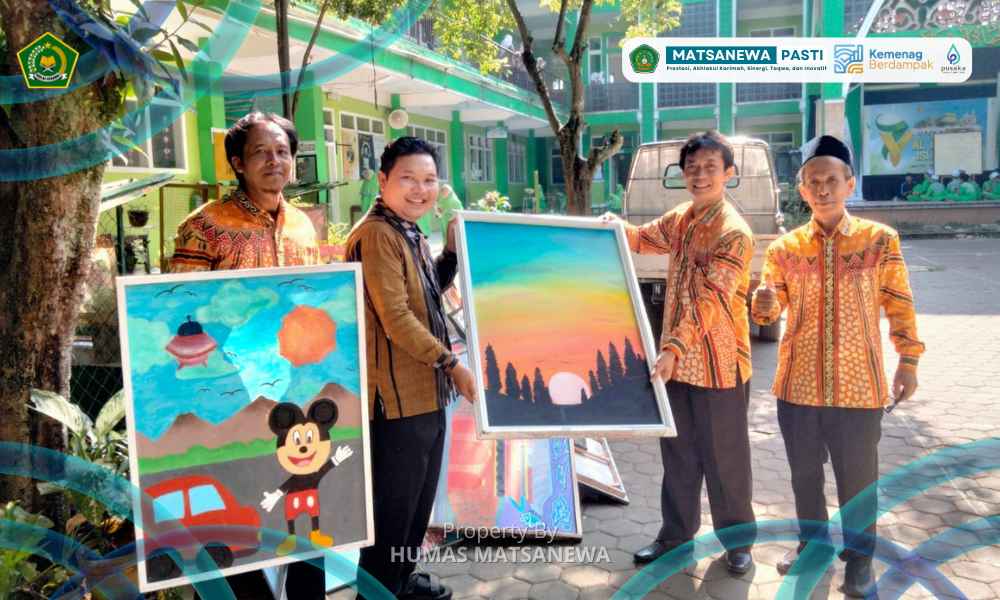 Matsanewa Berbagi Karya Seni, Dari Madrasah untuk Pendidikan yang Lebih Bermakna