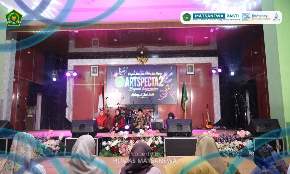ART SPECTA 2: Bukti Nyata MTsN 1 Kota Malang Jadi Ruang Tumbuh Generasi Emas Berbakat Seni