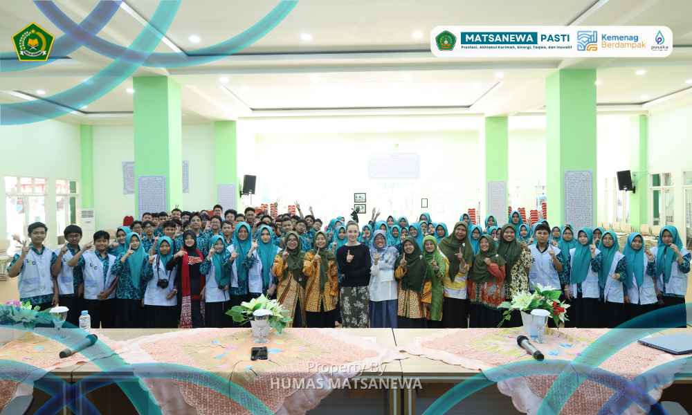 Buka Cakrawala Global, MTsN 1 Kota Malang Hadirkan Mahasiswi Prancis dalam M.I.N.D.S. 2026