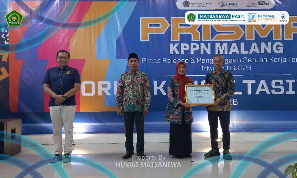 Bukti Tatakelola Unggul, MTsN 1 Kota Malang Sabet Peringkat III Satker Berkinerja Terbaik dari KPPN