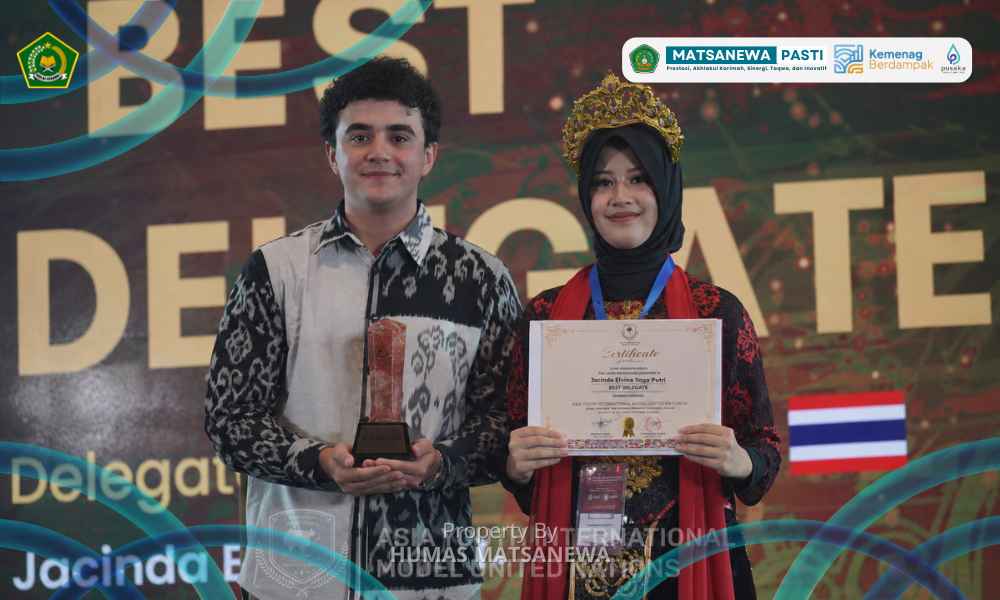 Keren! Murid MTsN 1 Kota Malang Raih Penghargaan di Ajang Internasional AYIMUN 2026