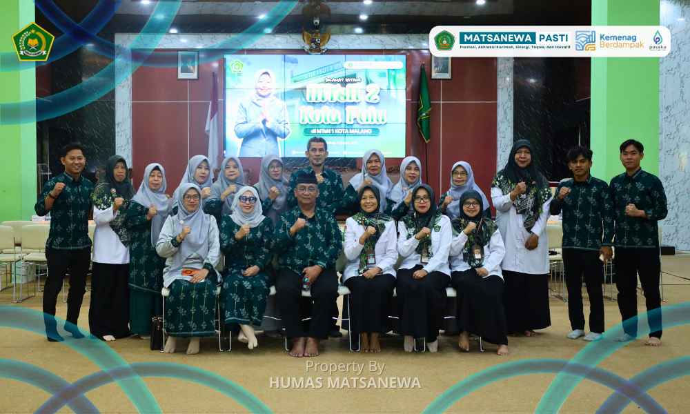 Transformasi Mutu Pendidikan, MTsN 1 Kota Malang Sambut Hangat Studi Tiru Rombongan MTsN 2 Kota Palu