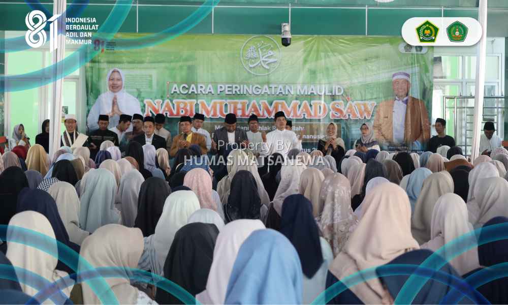 Rajut Persaudaraan, MTsN 1 Kota Malang Gaungkan Pesan Anti-Perundungan di Momen Maulid Nabi