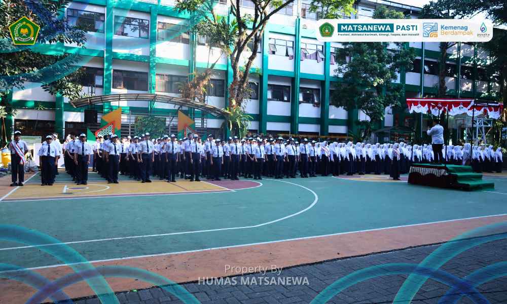 MTsN 1 Kota Malang Gelar Upacara Kokurikuler Kelas 9, Tebarkan Pesan Persatuan di Era Digital