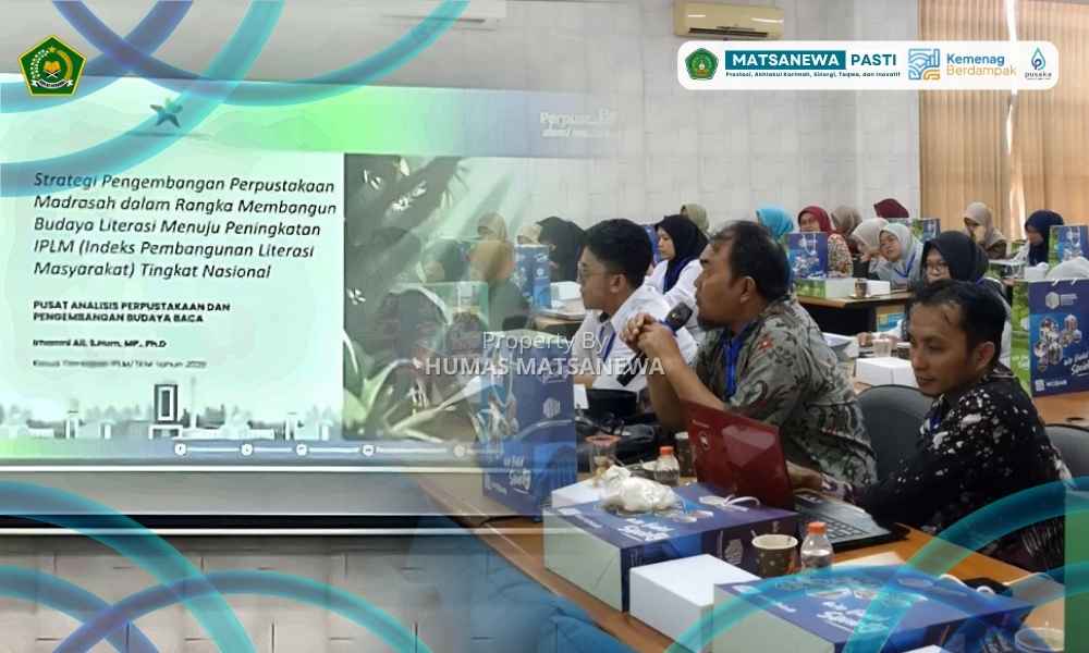 Menuju Perpustakaan Unggul, MTsN 1 Kota Malang Serap Strategi Penguatan Literasi Nasional