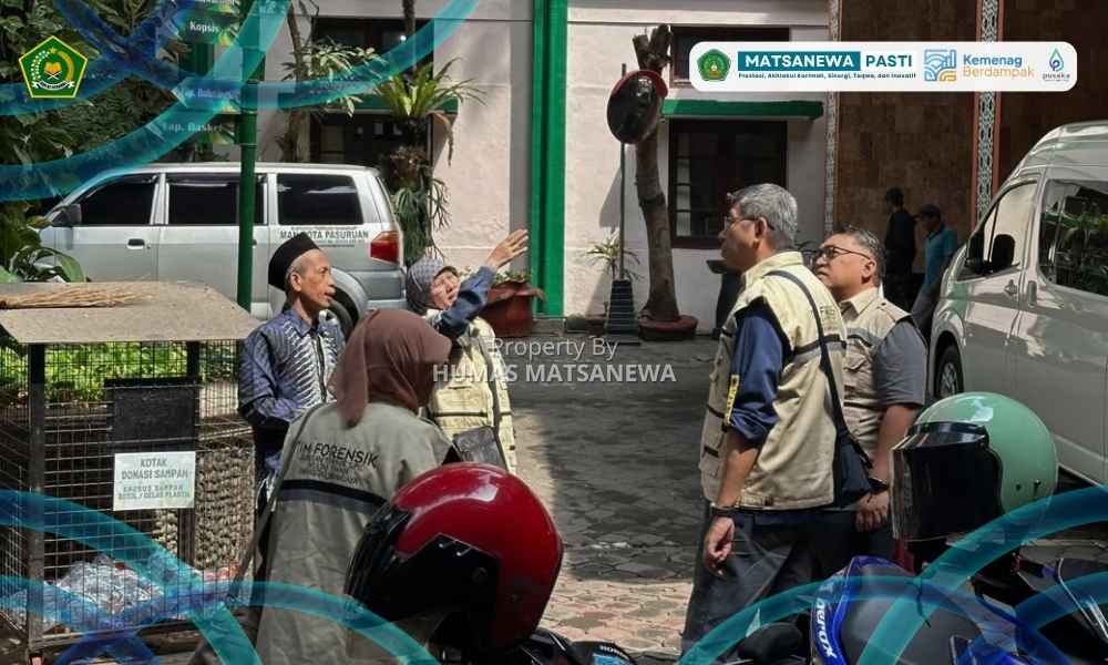 Pastikan Sarpras Aman dan Nyaman, Tim Forensik Teknik Sipil UB Uji Kekuatan Struktur Bangunan MTsN 1 Kota